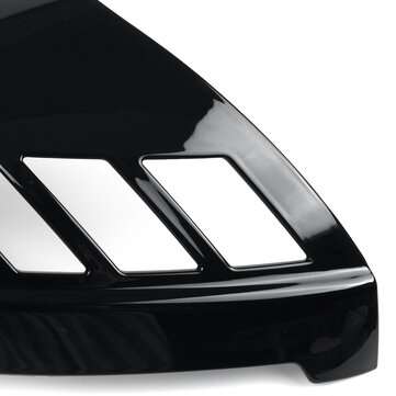 1 Pair Glossy Black Rear View Mirror Cap Cover Add On Case Side Mirror Car Modification For AUDI A4