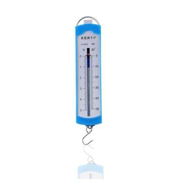 1 Pcs 5N Bar Box Spring Dynamometer Meter Force Gauge Balance Physics Experiments School Teaching In