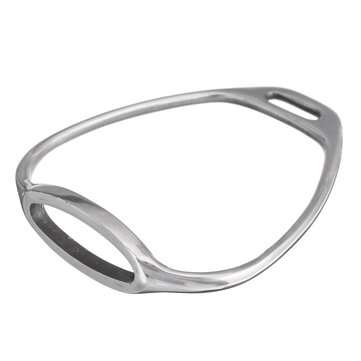 1 Pair Stainless Steel Double Bent Leg Safety Stirrups Horse Saddle Riding