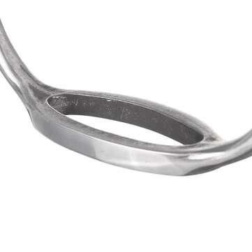 1 Pair Stainless Steel Double Bent Leg Safety Stirrups Horse Saddle Riding