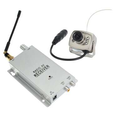 1.2G Wireless Camera Kit Radio AV Receiver With Power Supply (TV SYSTEM: NTSC)