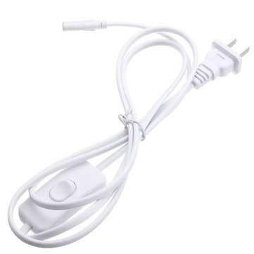1.5M T4 T5 T8 Tube Connector Cable Cord US Plug Line for LED Fluorescent Grow Light Bar