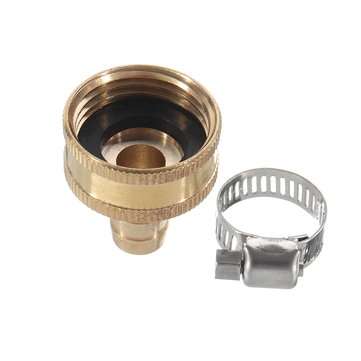 1/2 `` NPT Brass Male Female Connector Garden Hose Repair Quick Connect Water Pipe Fittings Car Wash