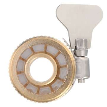 1/2 Inch Brass Tap Hose Pipe Quick Connector Adjustable Mixer Faucet Adapter