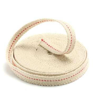 1/2 Inch Flat Cotton Wick 15 Foot Oil Lamps and Lanterns Cotton Wick 4.5M Length