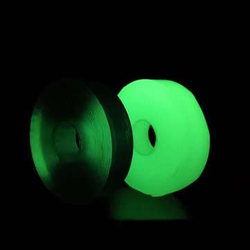 1/2/3/5Mx30mm Nano PU Fluorescent Tape Double-sided Tape Traceless Luminous Tape Nig... (LENGTH: 2M)