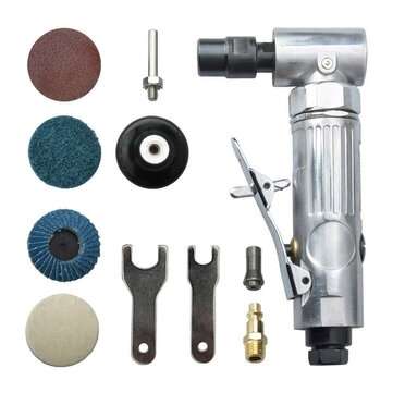 1/4`` 90 16000rpm Air Angle Sander Grinder Polishing Sanding Backing Grinding Wheel