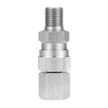 1/8BSPP Paintball PCP Quick Release Disconnect Coupler Doulbe Male Female Plug Connector