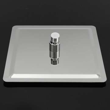 10 Inch 25*25cm Square Top Spray Shower High Pressure 304 Stainless Steel Shower Head