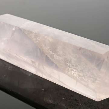 100% Natural Pink Rose Crystal Quartz Stone Point Double Terminated Wand Healing Desktop Decorations