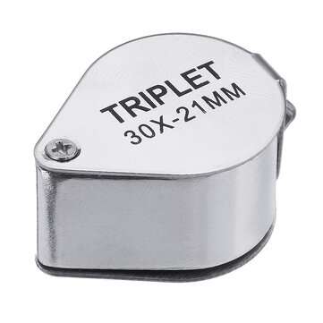 10/30X Magnifier Diamond Jewelers Eye Tool Jewellery Folding Loupe Glass Lens Magn... (TYPE: K10PRO)