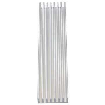 100 x 25 x 10mm Aluminum Heat Sink