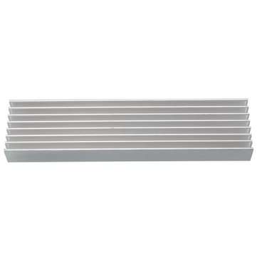 100 x 25 x 10mm Aluminum Heat Sink