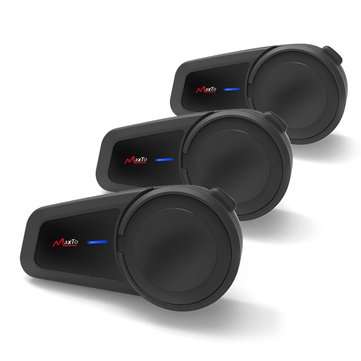1000M M2 Waterproof 6 Riders Group Talking Helmet Intercom Universal Pairing Motorcycle bluetooth He