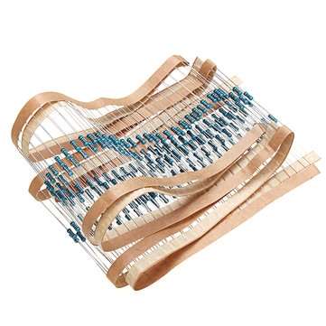 1000pcs 1/4W 220 ohm Resistor +/- 1% ROHS1/4w 220R ohm Metal Film Resistors 0.25W Watt Color Ring Re