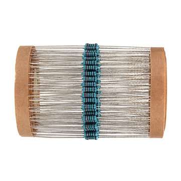 1000pcs 1/4W 220 ohm Resistor +/- 1% ROHS1/4w 220R ohm Metal Film Resistors 0.25W Watt Color Ring Re