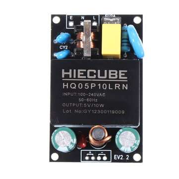 100-220V AC to 5V DC AC-DC Power Converter 10W Transformer Switching Power Supply Module with EMC Fi