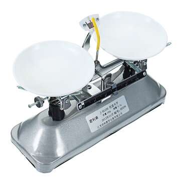 100g/0.1g Table Balance Scale Mechanical Scale with Weights School Physics Teaching Tool