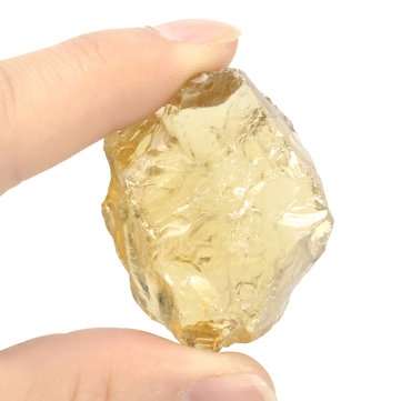 100g Brazil`s Natural Topaz Rough Tumbled Crystal Quartz Gemstone Mineral Rocks Decorations