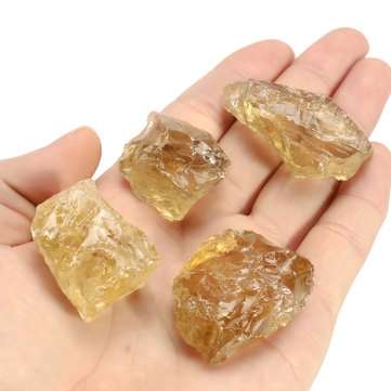 100g Brazil`s Natural Topaz Rough Tumbled Crystal Quartz Gemstone Mineral Rocks Decorations