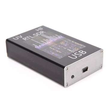 100KHz-1.7GHz Software Radio Full Band RTL-SDR Receiver Aviation Shortwave Broadband Support Compute
