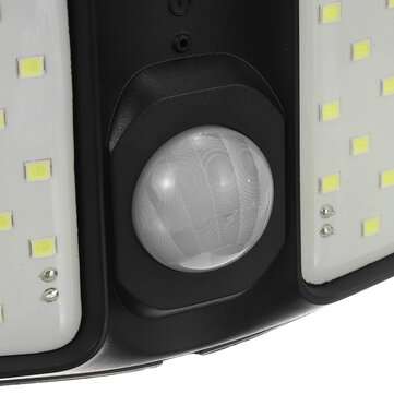 100LED Solar Wall Light Motion Sensor Security Street Lamp Outdoor IP65 Waterproof Decor
