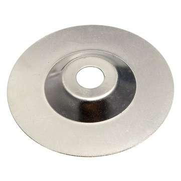 100mm 4 Inch Diamond Coated Grinding Wheel Grinder Silver Tone