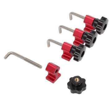100mm 90 Degrees L-Shaped Auxiliary Fixture Splicing Board Positioning Panel Fixed Clip Clamping Squ