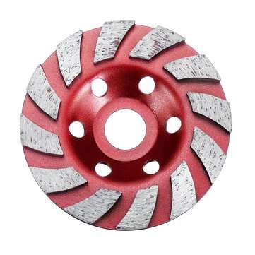 100mm Diamond Grinding Wheel Disc Concrete Masonry Stone Marble Sanding Wheel Green Red (SIZE: RED)
