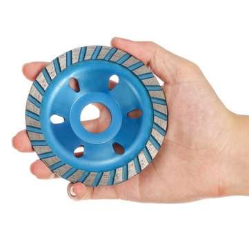 100mm Segment Diamond Grinding Wheel Abrasive Tools Disc Concrete Masonry Stone Blue