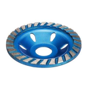 100mm Segment Diamond Grinding Wheel Abrasive Tools Disc Concrete Masonry Stone Blue