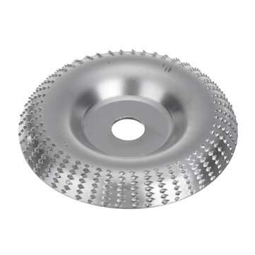 100mm Wood Sanding Carving Shaping Disc Grinding Wheel For Angle Grinder (COLOR.: SILVER)