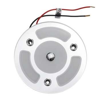 100mm Dimmable LED Reading Light Touch Dimmer Switch Blue+Warm White Day Night Car Roof Lamp for Car
