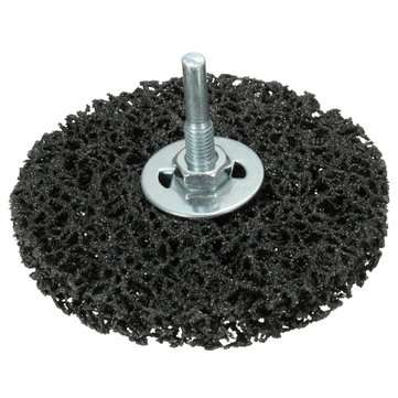100mm Rust And Paint Removal Polycarbide Abrasive Stripping Disc 6mm Shank Wheel