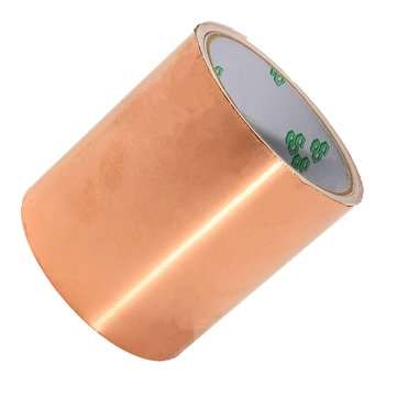 100mm x 5M Pure Copper Foil EMI Single Side Conductive Guitar Shielding Tape