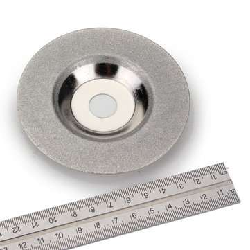 100mm x16mm Diamond Grinding Wheel Metal Silver Grinding Disc
