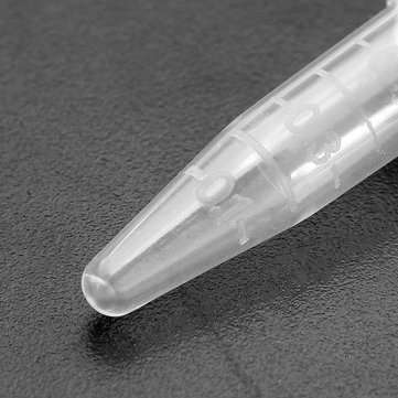 100Pcs 0.5mL Centrifuge Tube Clear Polypropylene Graduated EP Tube Anticoagulation