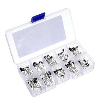 100pcs 10 Values Rectifier Diode Assorted Kit 1N4001 1N4002 1N4003 1N4004 1N4005 1N4006 1N4007 1N581