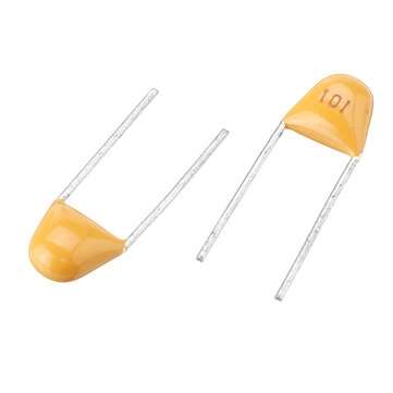 100pcs 100pF 5.08MM 101P 50V Multilayer Monolithic Ceramic Capacitor