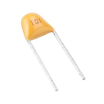 100pcs 100pF 5.08MM 101P 50V Multilayer Monolithic Ceramic Capacitor