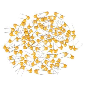 100PCS 1UF 5.08MM 105 50V Monolithic Capacitor
