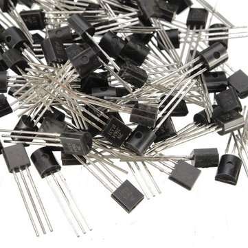 100Pcs 2N3904 TO-92 NPN General Purpose Transistor