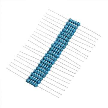 100pcs 2W 1000R Metal Film Resistor Resistance 1% 1k ohm Resistor