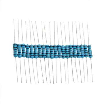 100pcs 2W 1000R Metal Film Resistor Resistance 1% 1k ohm Resistor