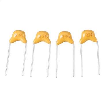 100PCS 330NF 5.08MM 334 50V Monolithic Capacitor