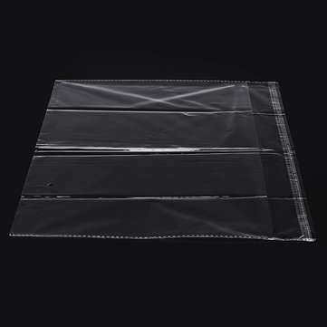 100Pcs 38x28cm Transparent Self Adhesive Seal Plastic OPP Bag Mobile Phone Shell Packaging Bags