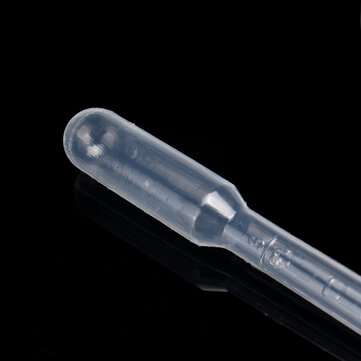 100Pcs 3mL Plastic Pipettes Eye Dropper Set Disposable Graduated Transfer Liquid Paint Pipette
