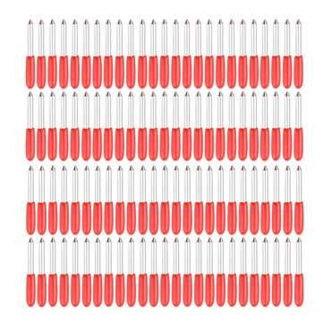 100Pcs 45 Degree Red Blade GCC Cutting Plotter Vinyl Cutter Blade For Roland Cutter
