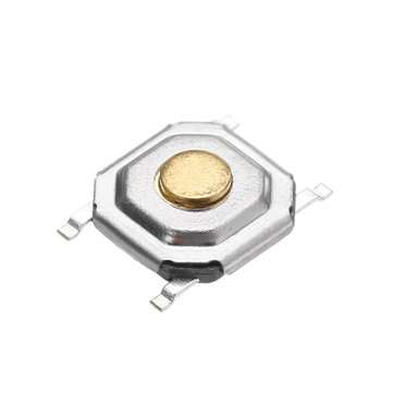 100Pcs 4x4x1.5MM Tact Tactile Push Button Momentary SMD Surface Mount Switch