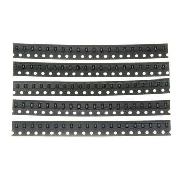 100Pcs 5 Colors 20 Each 0603 LED Diode Assortment SMD LED Diode Kit Green/RED/White/Blue/Yellow